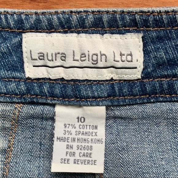 Laura Leigh Denim Skirt - Picture 3 of 6